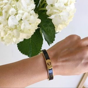 Michael Kors Gold-Tone Tortoise Acetate Bracelet